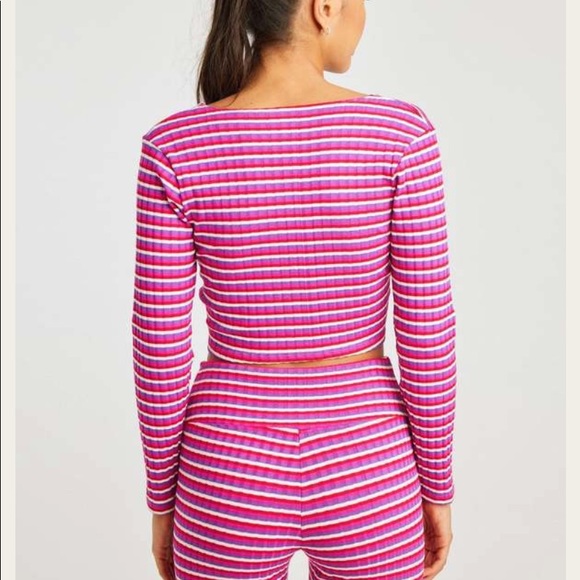 Year of ours long sleeve twist stripe shirt - Picture 2 of 5